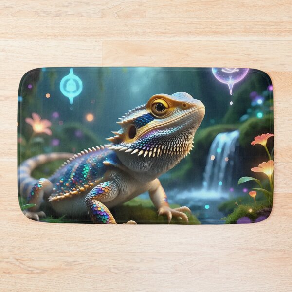 Item preview, A bearded dragon in a fantasy world.  designed and sold by Nomad-Maynard.