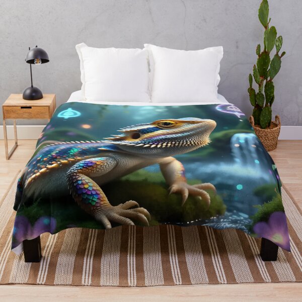 Item preview, A bearded dragon in a fantasy world.  designed and sold by Nomad-Maynard.