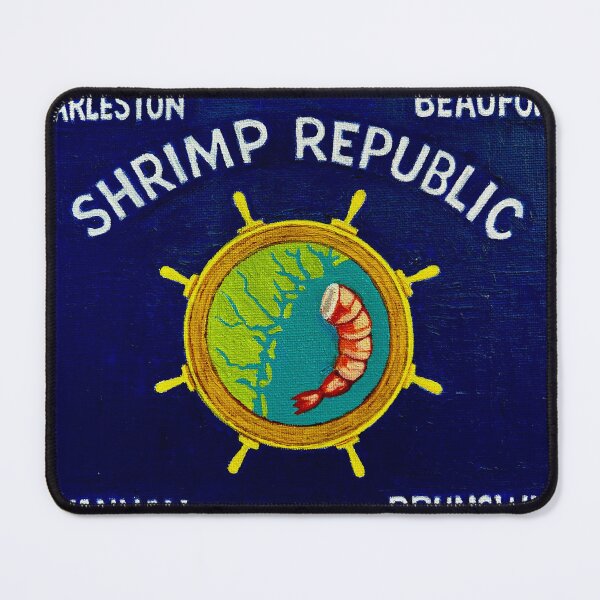 Item preview, Flag of the Shrimp Republic designed and sold by SaltyPirate07.