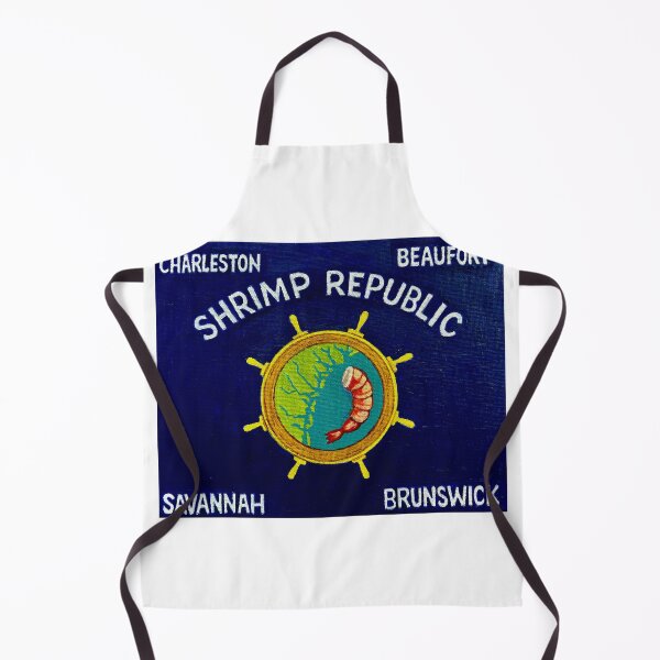 Item preview, Flag of the Shrimp Republic designed and sold by SaltyPirate07.