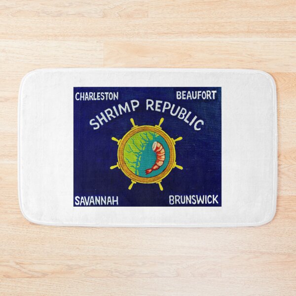 Item preview, Flag of the Shrimp Republic  designed and sold by SaltyPirate07.