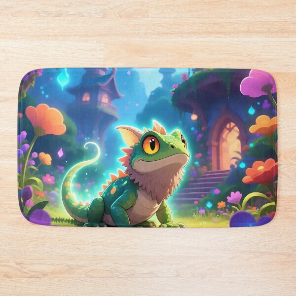 Item preview, A bearded dragon in a fantasy world.  designed and sold by Nomad-Maynard.