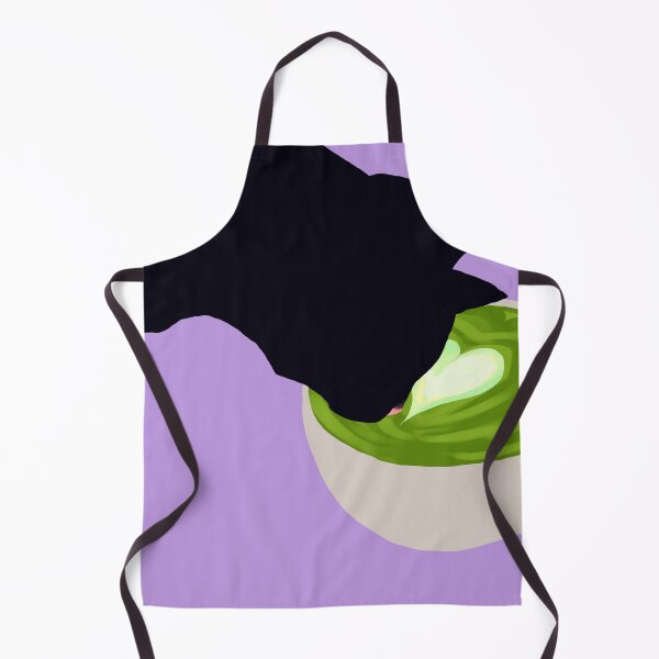 Item preview, Cat Drinking Matcha designed and sold by SleepingDove.