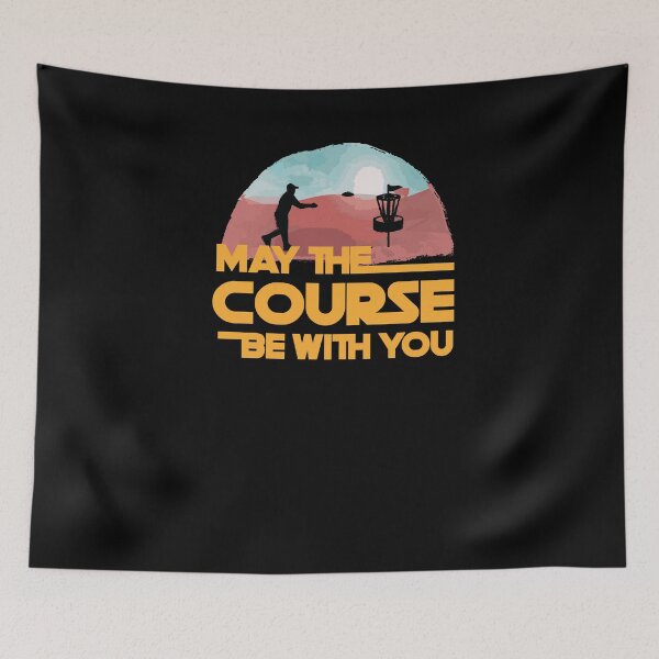 Item preview, May The Course Be With You designed and sold by TeeTimeGuys.