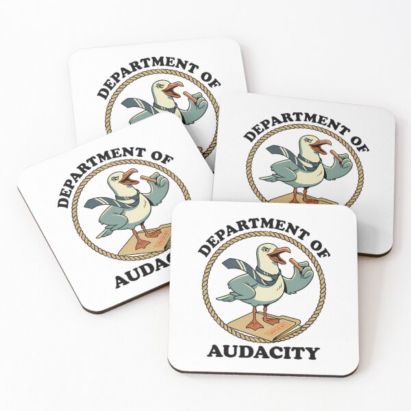 Item preview, Department Of Audacity Funny Seagull Stealing Fry designed and sold by Mason-Pride.