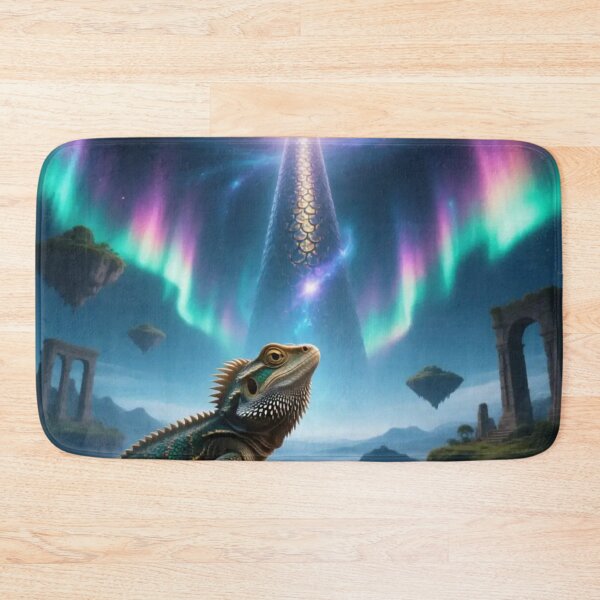Item preview, A bearded dragon in a fantasy world.  designed and sold by Nomad-Maynard.