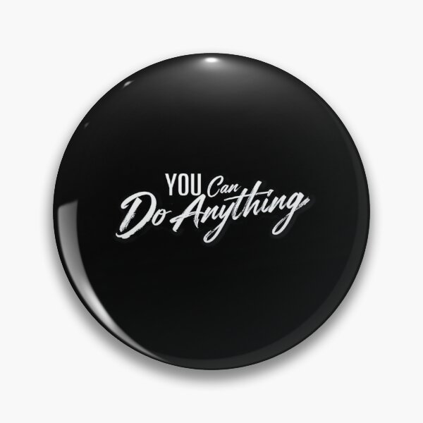 Item preview, Empowering Motivational Quote Design – YOU Can Do Anything – Bold Typography for Daily Inspiration designed and sold by Bright Nest Studio.