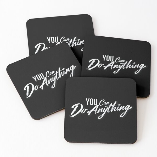 Item preview, Empowering Motivational Quote Design – YOU Can Do Anything – Bold Typography for Daily Inspiration designed and sold by Bright Nest Studio.