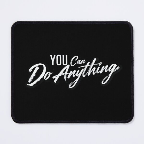 Item preview, Empowering Motivational Quote Design – YOU Can Do Anything – Bold Typography for Daily Inspiration designed and sold by Bright Nest Studio.