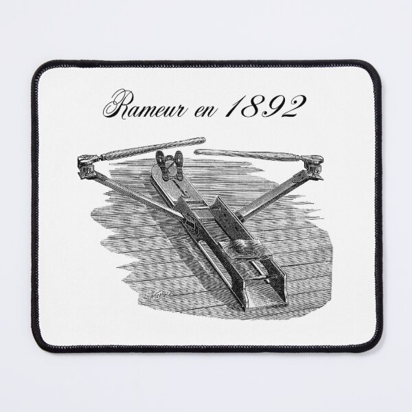 Item preview, Rameur en 1892 – Vintage Rowing Equipment Illustration designed and sold by Michael van der Hoorn.