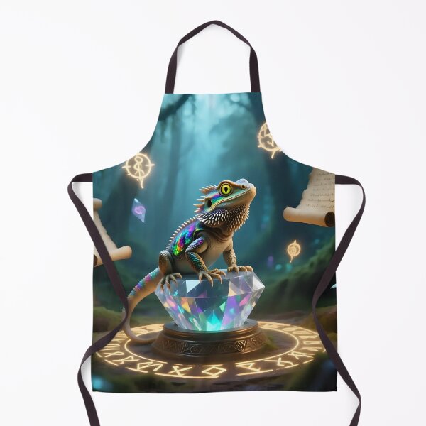 Item preview, A bearded dragon in a fantasy world. designed and sold by Nomad-Maynard.
