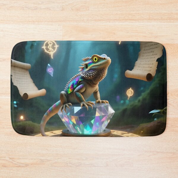 Item preview, A bearded dragon in a fantasy world.  designed and sold by Nomad-Maynard.