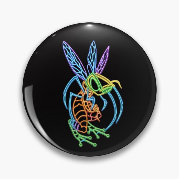 Item preview, Neon Cyber Bug Glow Art designed and sold by Color for Balance .