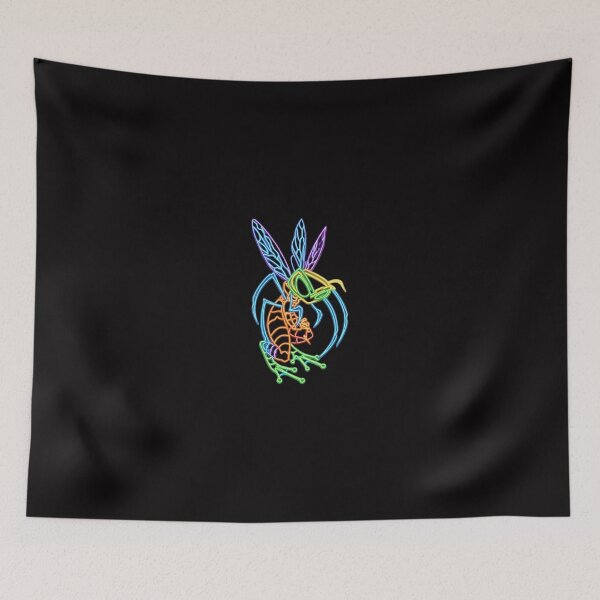 Item preview, Neon Cyber Bug Glow Art designed and sold by Color for Balance .