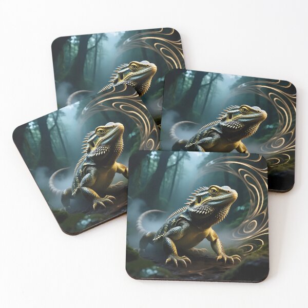 Item preview, A bearded dragon in a fantasy world.  designed and sold by Nomad-Maynard.