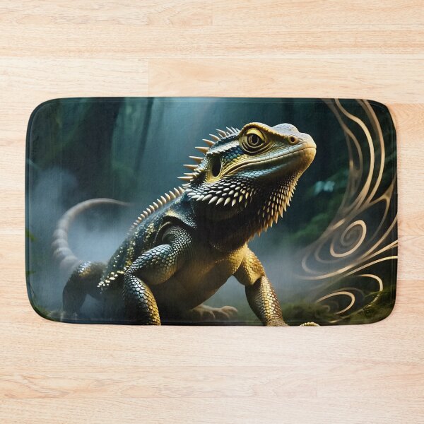 Item preview, A bearded dragon in a fantasy world.  designed and sold by Nomad-Maynard.