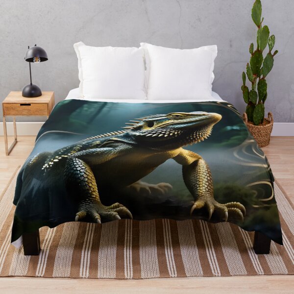 Item preview, A bearded dragon in a fantasy world.  designed and sold by Nomad-Maynard.