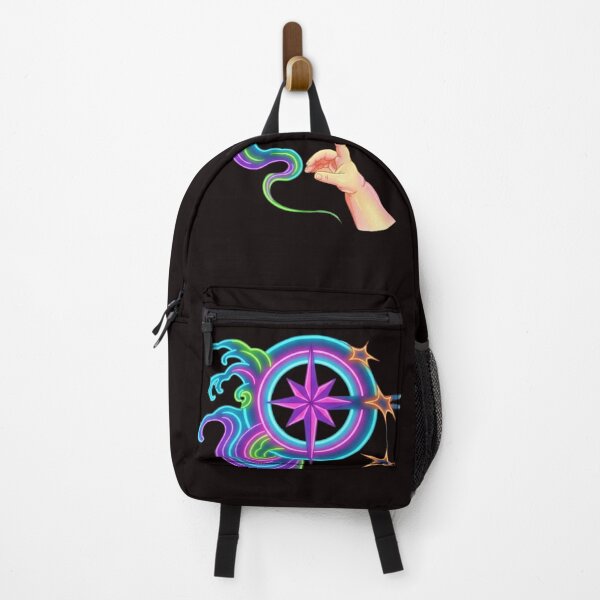 Item preview, Neon Cosmic Compass Creation Art designed and sold by Color for Balance .