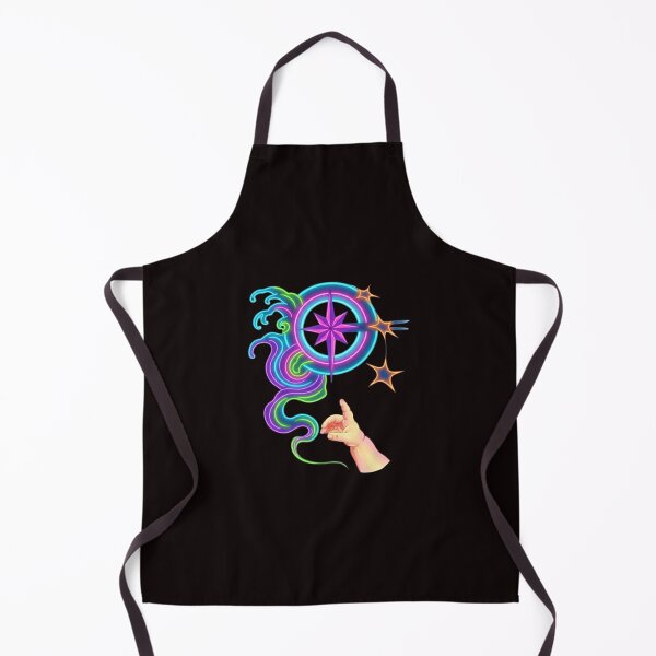 Item preview, Neon Cosmic Compass Creation Art designed and sold by Color for Balance .