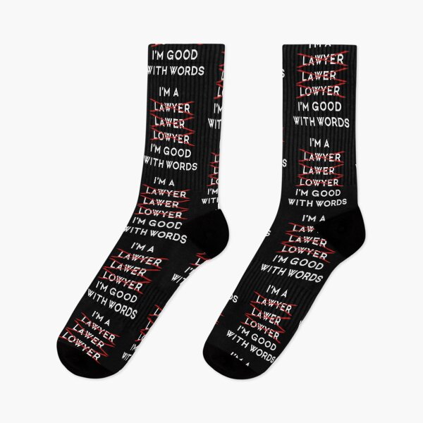 Item preview, I'm A Lawyer I'm Good With Words Funny Job Humor designed and sold by Gogetgiggles.