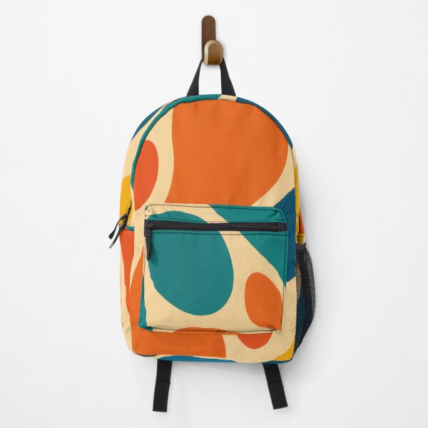 Item preview, Flowing Retro Organic Colour Shapes Pattern designed and sold by ArtComixHaven.
