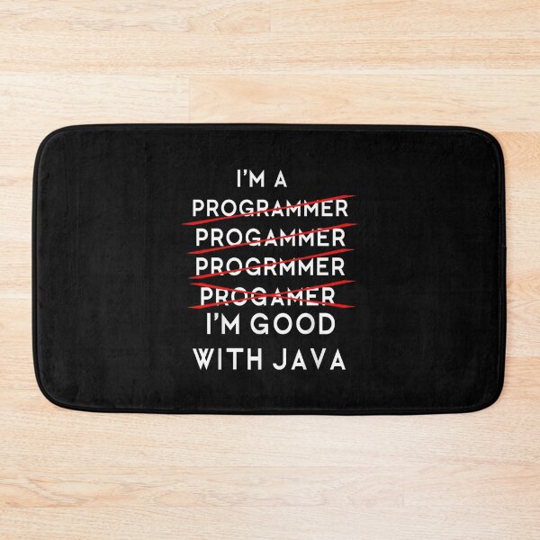 Item preview, I'm A Programmer Programmer Programmer Progammer I'm Good With Java designed and sold by Gogetgiggles.