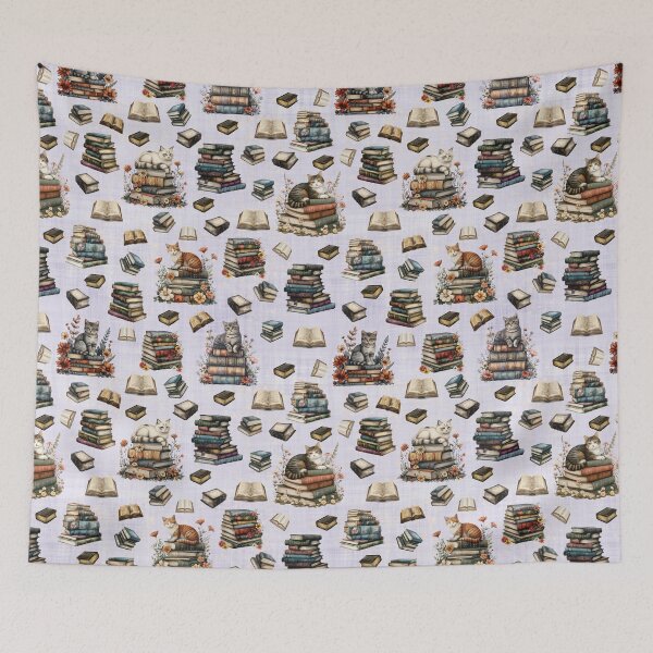Item preview, Cats & Books on Light Purple designed and sold by KSimpson838.