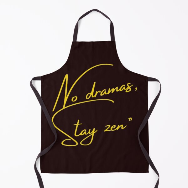 Item preview, No Dramas, Stay Zen – Calm Mind Minimalist Zen Quote Design designed and sold by rafworldshop.