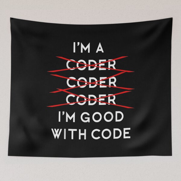Item preview, I'm A Coder, Coder, Coder, Coder, I'm Good With Code designed and sold by Gogetgiggles.
