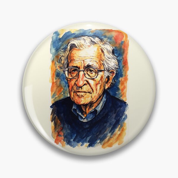 Item preview, Noam Chomsky designed and sold by Sarcastic designs.