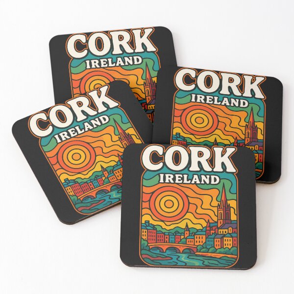 Item preview, Cork Ireland Trippy Art Travel designed and sold by TomFrontierArt.