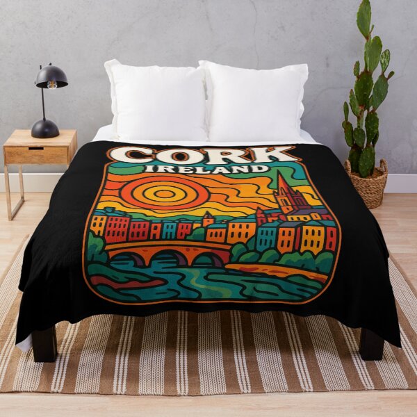 Item preview, Cork Ireland Trippy Art Travel designed and sold by TomFrontierArt.