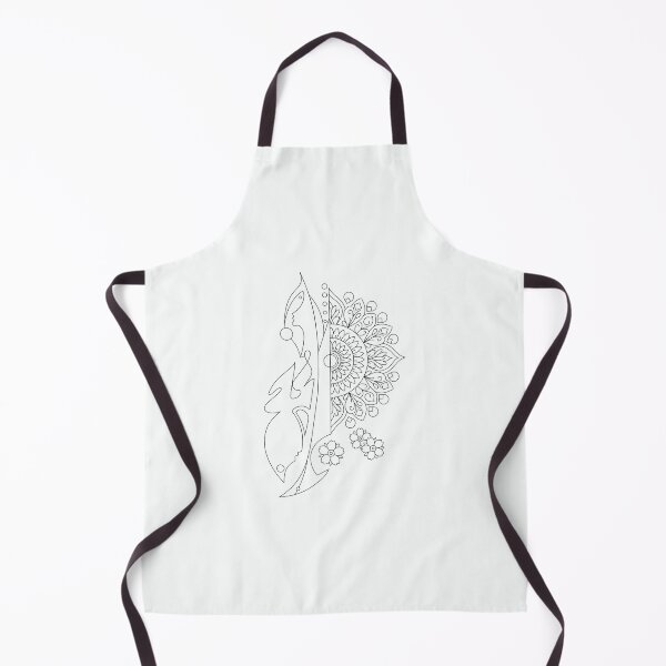 Item preview, Floral Mandala Feminine Line Art designed and sold by Color for Balance .