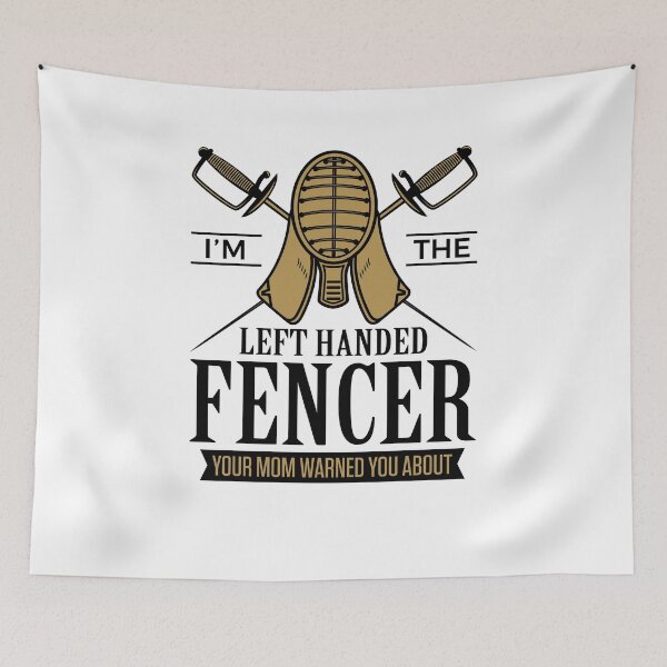 Item preview, Left Handed Fencer Funny Southpaw Fencing Sport designed and sold by jaygo.