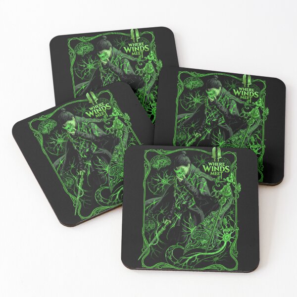 Item preview, Where Winds Meet Green designed and sold by El Hermano Gym.