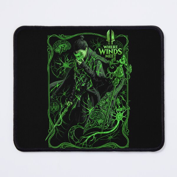 Item preview, Where Winds Meet Green designed and sold by El Hermano Gym.