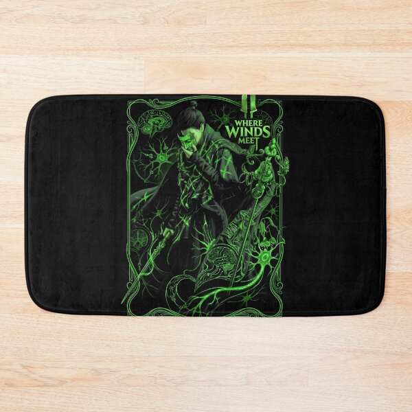 Item preview, Where Winds Meet Green designed and sold by El Hermano Gym.