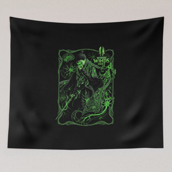 Item preview, Where Winds Meet Green designed and sold by El Hermano Gym.