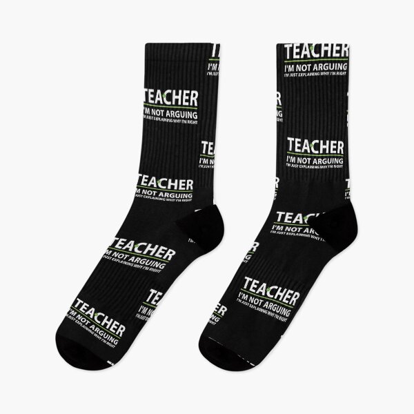 Item preview, Teacher I'm Not Arguing I'm Just Explaining Why I'm Right designed and sold by Gogetgiggles.