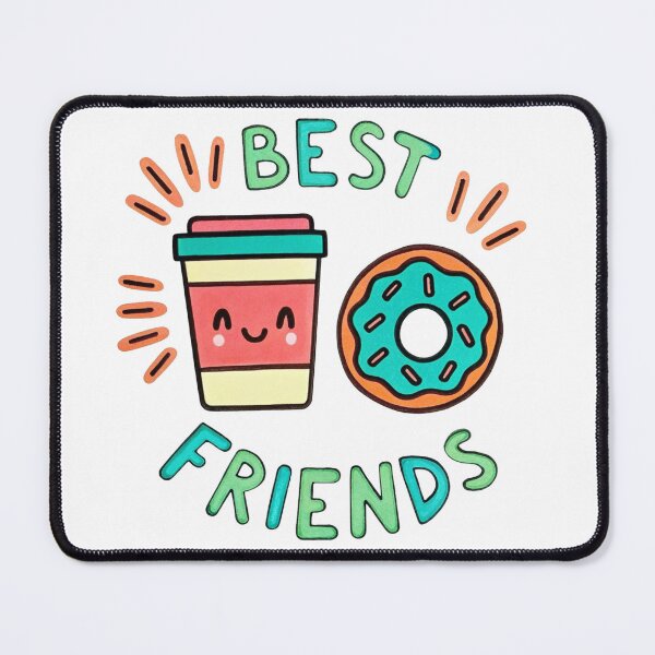 Item preview, Coffee And Donut Best Friends Forever designed and sold by ImansiutrArt.