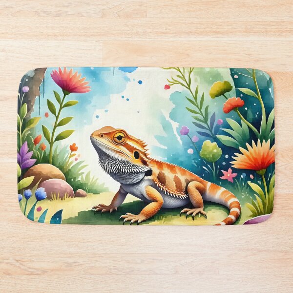 Item preview, A bearded dragon in a fantasy world.  designed and sold by Nomad-Maynard.