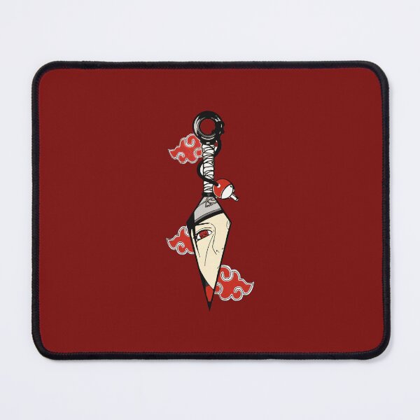 Item preview, Crimson Eye Kunai – Shinobi Anime Inspired Minimal Art designed and sold by PosterFuel.