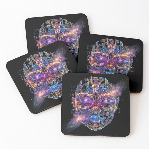Item preview, AI Deity of the Future: Divine Tech Vision & Cosmic Encouragement designed and sold by GlobalBoom.