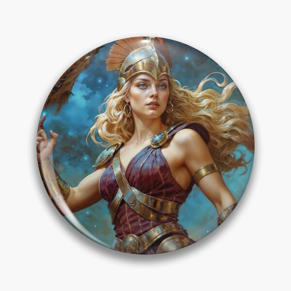 Item preview, Goddess of wisdom, warfare, and crafts Athena designed and sold by AliceWhiteDF.