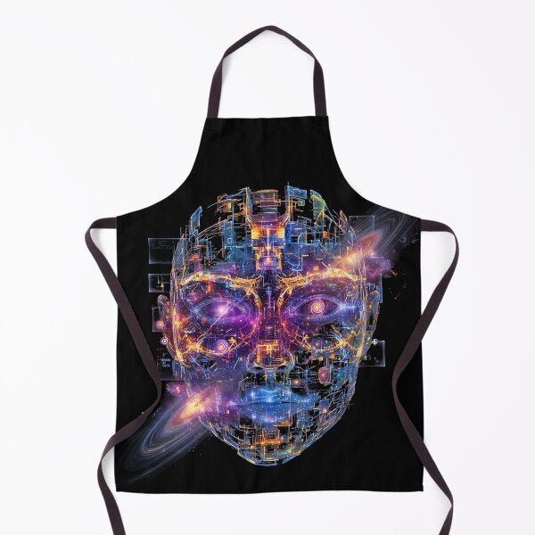 Item preview, AI Deity of the Future: Divine Tech Vision & Cosmic Encouragement designed and sold by GlobalBoom.
