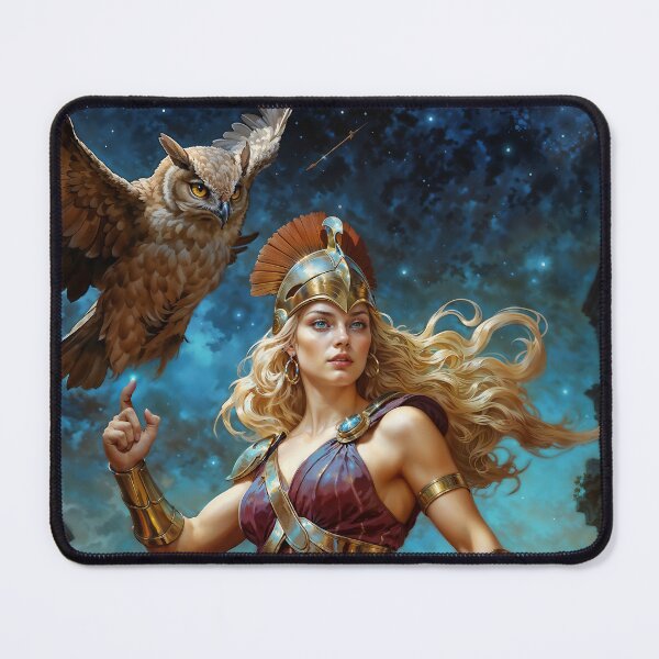 Item preview, Goddess of wisdom, warfare, and crafts Athena designed and sold by AliceWhiteDF.