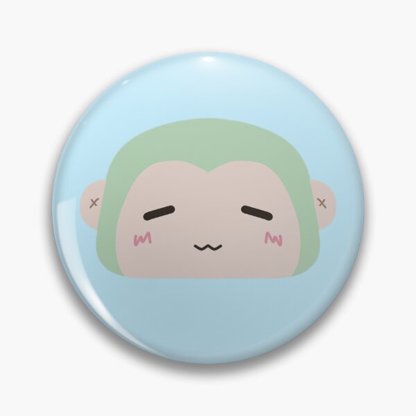 Item preview, kawaii green monkey designed and sold by m3ow33.