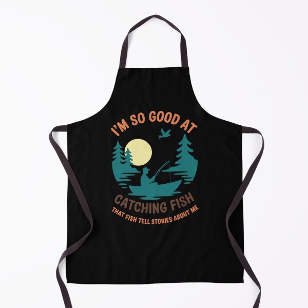 Item preview, I'm So Good At Catching Fish That Fish Tell Stories About Me Angler Humor designed and sold by Gogetgiggles.