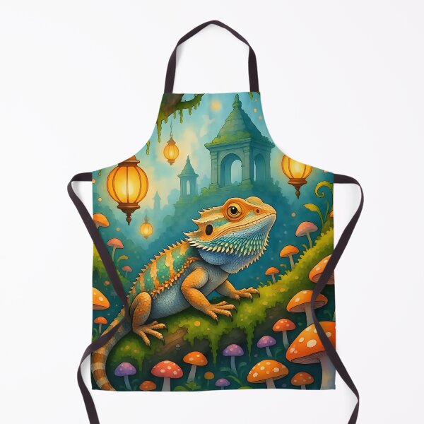 Item preview, A bearded dragon in a fantasy world. designed and sold by Nomad-Maynard.