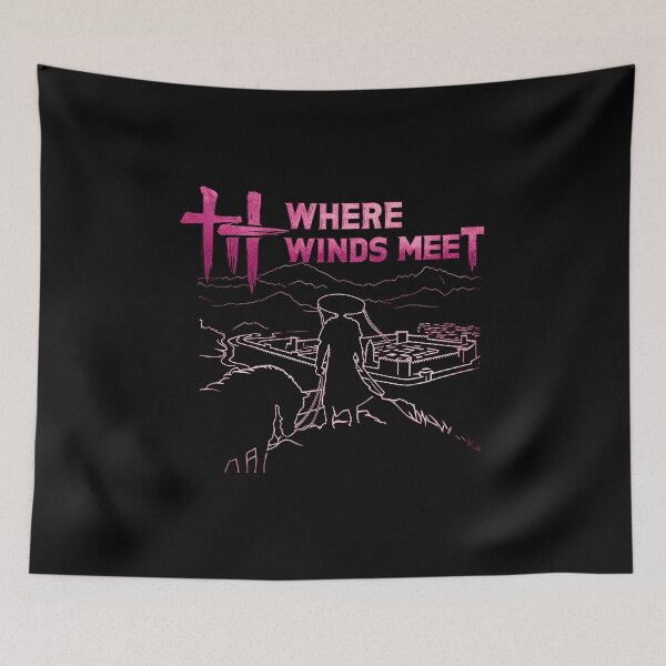 Item preview, Where Winds Meet Pink designed and sold by El Hermano Gym.